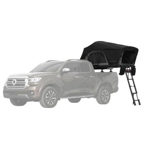 ILANDER Lite Cruiser Roof Top Tent 140cm, Entry level Overland Aluminium Fold Out Style Car Roof Tent for Sedan Van SUV Truck Camping Waterproof (Color: as pic)
